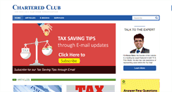 Desktop Screenshot of charteredclub.com